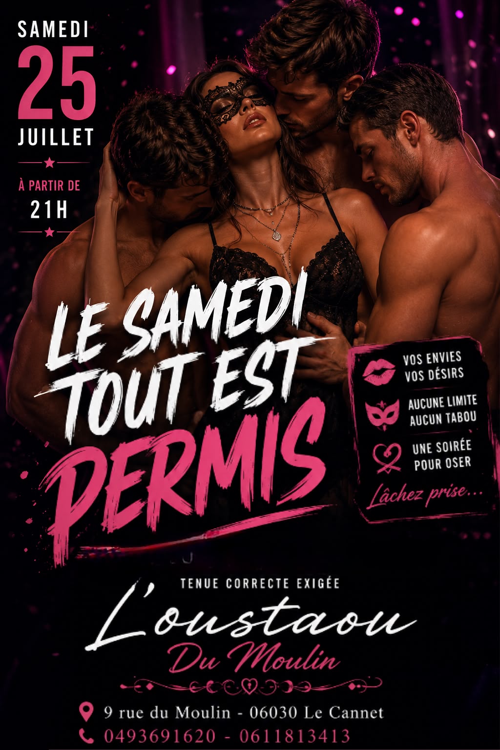 Le samedi tout est permis : une soirée où l'élégance flirte sans interdit